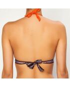 Haut de Maillot de bain Push-Up Sunny orange foncé