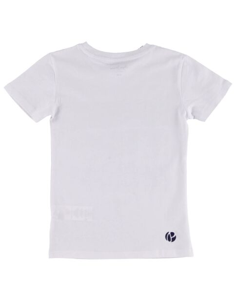 T-Shirt en Coton London Cesar à impression blanc