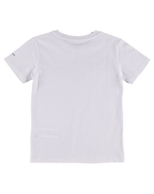 T-Shirt en Coton Celio à logo peinture blanc