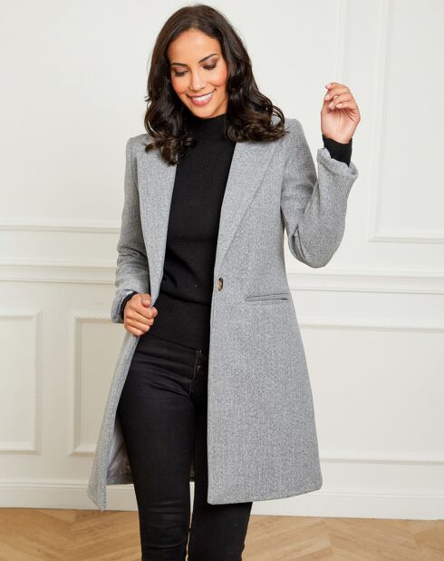 Manteau Elodie gris