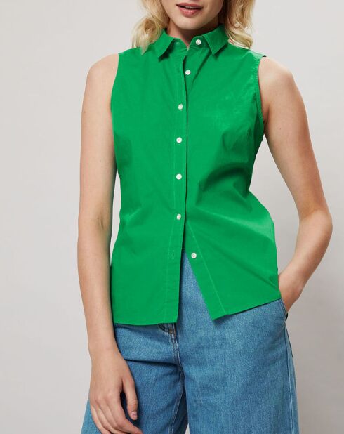 Chemise Weston Stretch verte