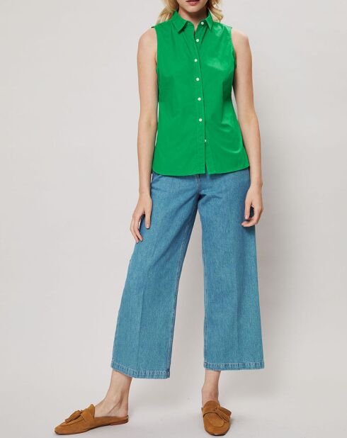Chemise Weston Stretch verte