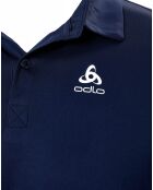 Polo technique Cardada Dry Dye séchage rapide bleu marine