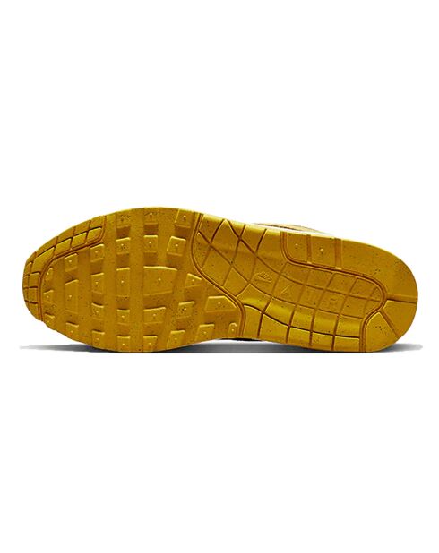 Zapatillas Air Max 1 PRM de piel de terciopelo marrón