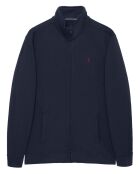 Sweat zippé marine