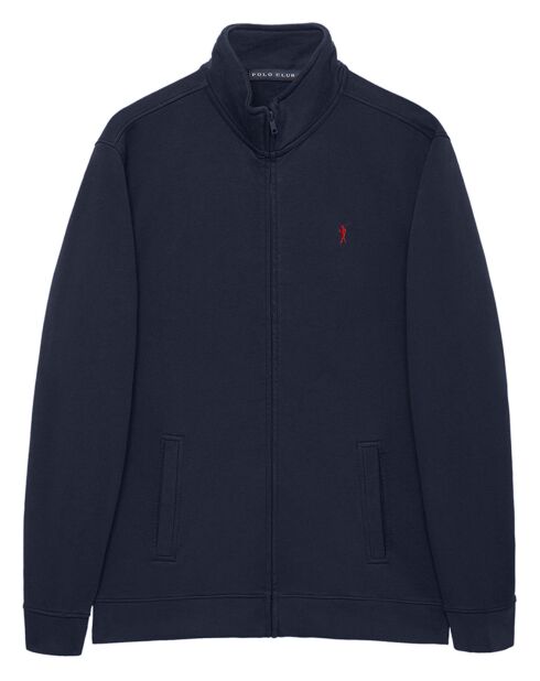 Sweat zippé marine