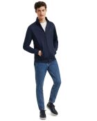 Sweat zippé marine