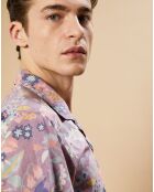 Chemise Slim Slam reverse floral