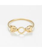 Bague Savage or jaune