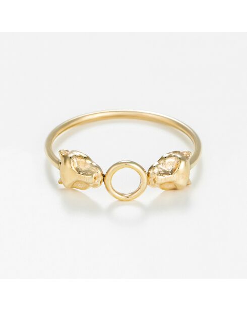 Bague Savage or jaune