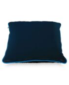 Coussin matelassé bleu - 50x50 cm
