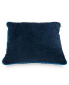 Coussin matelassé bleu - 50x50 cm