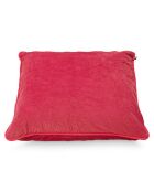 Coussin matelassé rose - 50x50 cm