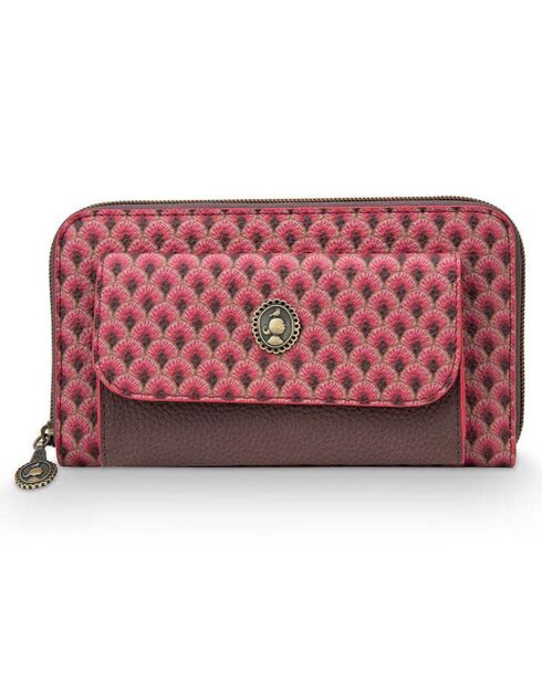 Portafoglio Suki rosa - 19,5x11 cm