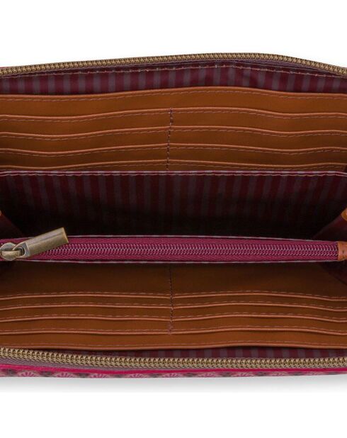 Portafoglio Suki rosa - 19,5x11 cm