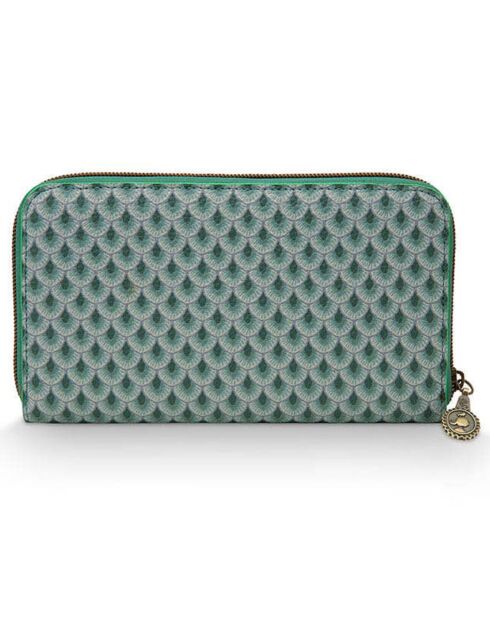Portafoglio Suki verde - 19,5x11 cm