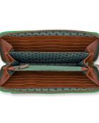 Portafoglio Suki verde - 19,5x11 cm