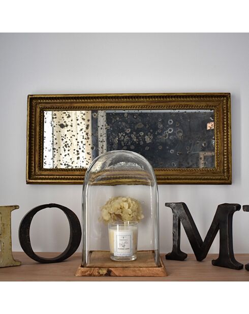 Bougie parfumée Jardin rêvé Jardin des délices Framboise caramel ivoire - 45h