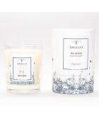 Bougie parfumée Jardin en hiver Feu de bois ivoire - 45h