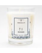 Bougie parfumée Jardin en hiver Feu de bois ivoire - 45h