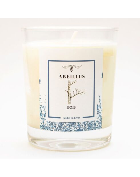 Bougie parfumée Jardin en hiver Bois ivoire - 45h