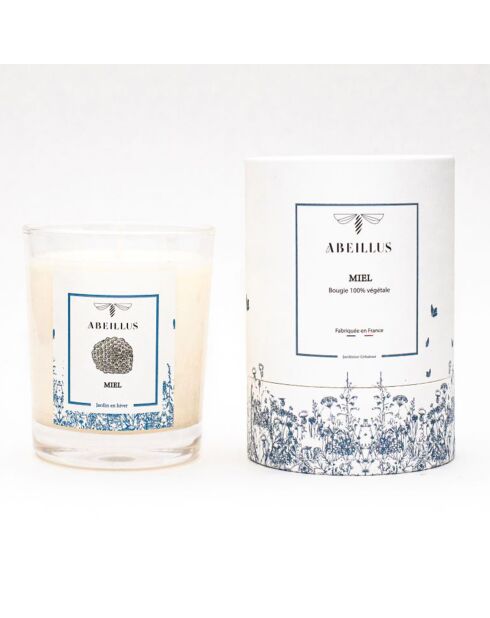 Bougie parfumée Jardin en hiver Miel ivoire - 45h