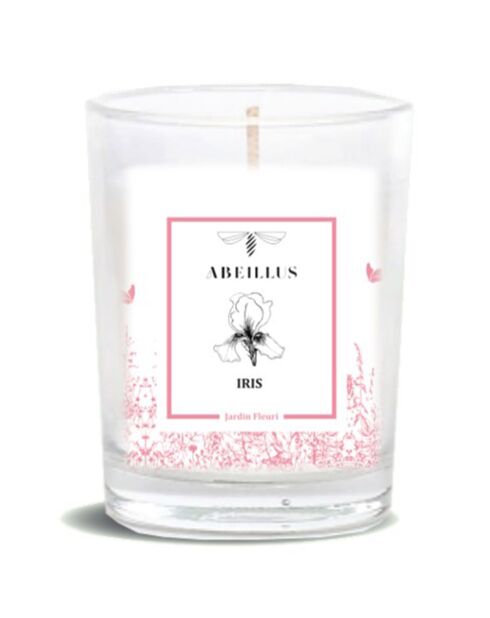 Bougie parfumée Jardin Fleuri Iris ivoire - 45h