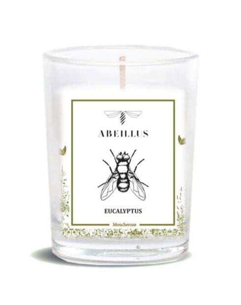 Bougie parfumée Jardin d'été Eucalyptus ivoire - 45h