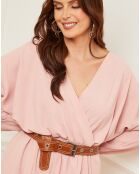 Robe Alesio rose poudré
