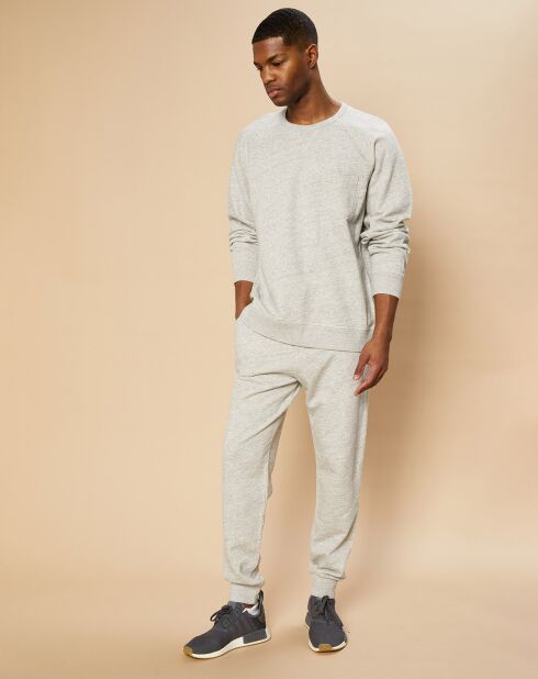 Sweat Light Pocket heather gris