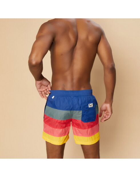 Short de Bain Rainbow multicolore