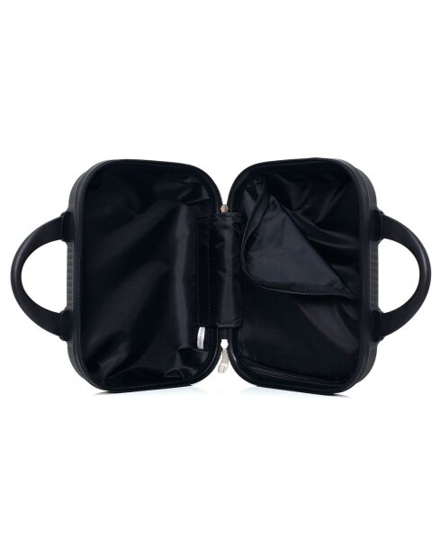 3 Valises 4 roues simples Selenga-C 75/65/55/30 cm & Vanity noires
