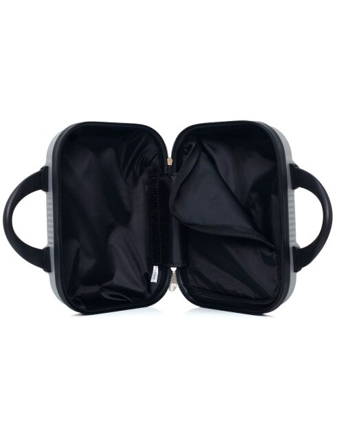 3 Valises 4 roues simples Selenga-C 75/65/55/30 cm & Vanity grises