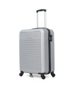 Valigia Selenga Long Stay 4 ruote singole 75 cm grigia