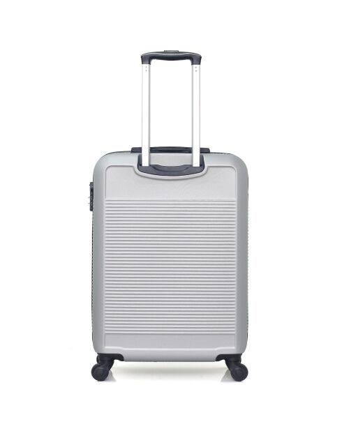 Valigia da cabina Selenga 4 ruote singole 55 cm grigia