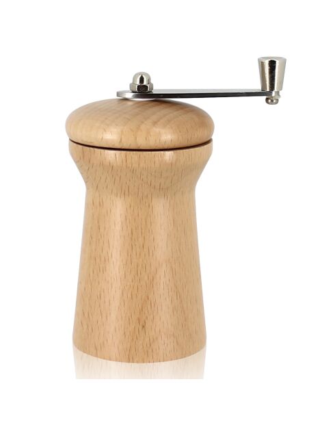 Moulin à noix de muscade à manivelle naturel