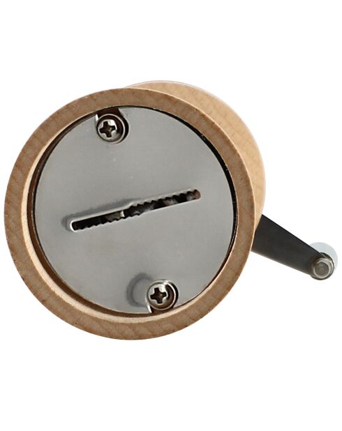 Moulin à noix de muscade à manivelle naturel