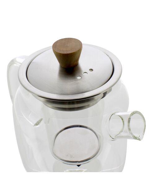 Théière en verre Oscar transparente - 550 ml