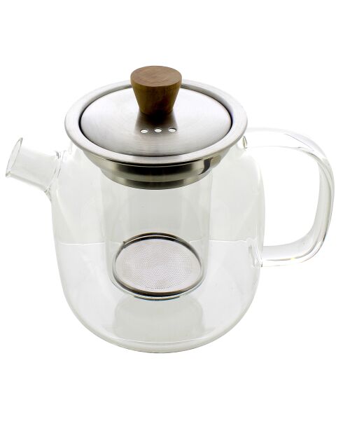 Théière en verre Oscar transparente - 550 ml