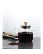 Théière en verre Oscar transparente - 550 ml