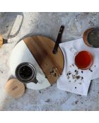 Tisanière en verre double paroi Gustave transparente - 350 ml