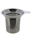 Tisanière avec couvercle en grès et acacia Juliet amande - 475 ml