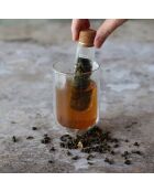 Infuseur à thé tube en verre Ycare transparent