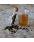 Infuseur à thé tube en verre Ycare transparent