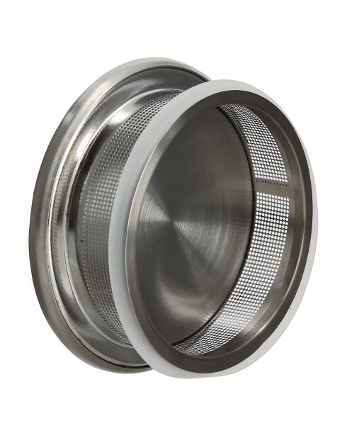 Carafe avec couvercle infuseur en verre double paroi Viktor  transparent - 650 ml