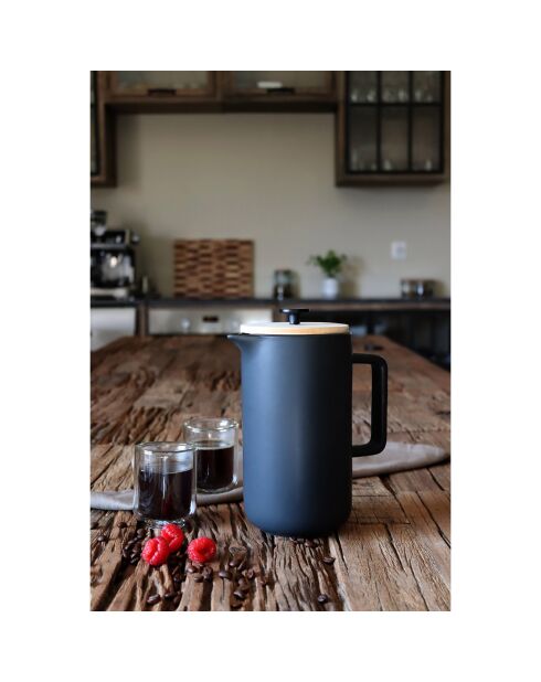 Cafetière à piston Keygo noir - 1.3 L
