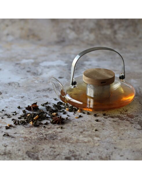 Théière en Porcelaine Sophia transparente - 500 ml