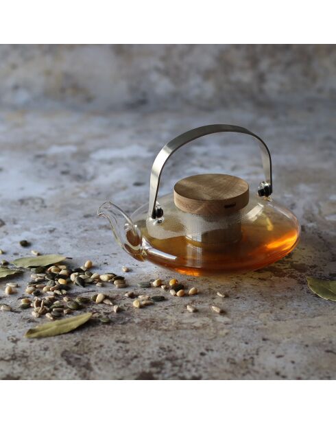 Théière en Porcelaine Sophia transparente - 500 ml