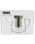 Théière en verre Gustave transparente - 1 L