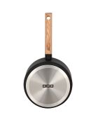 Casserole à induction Ector noire - D.18 cm